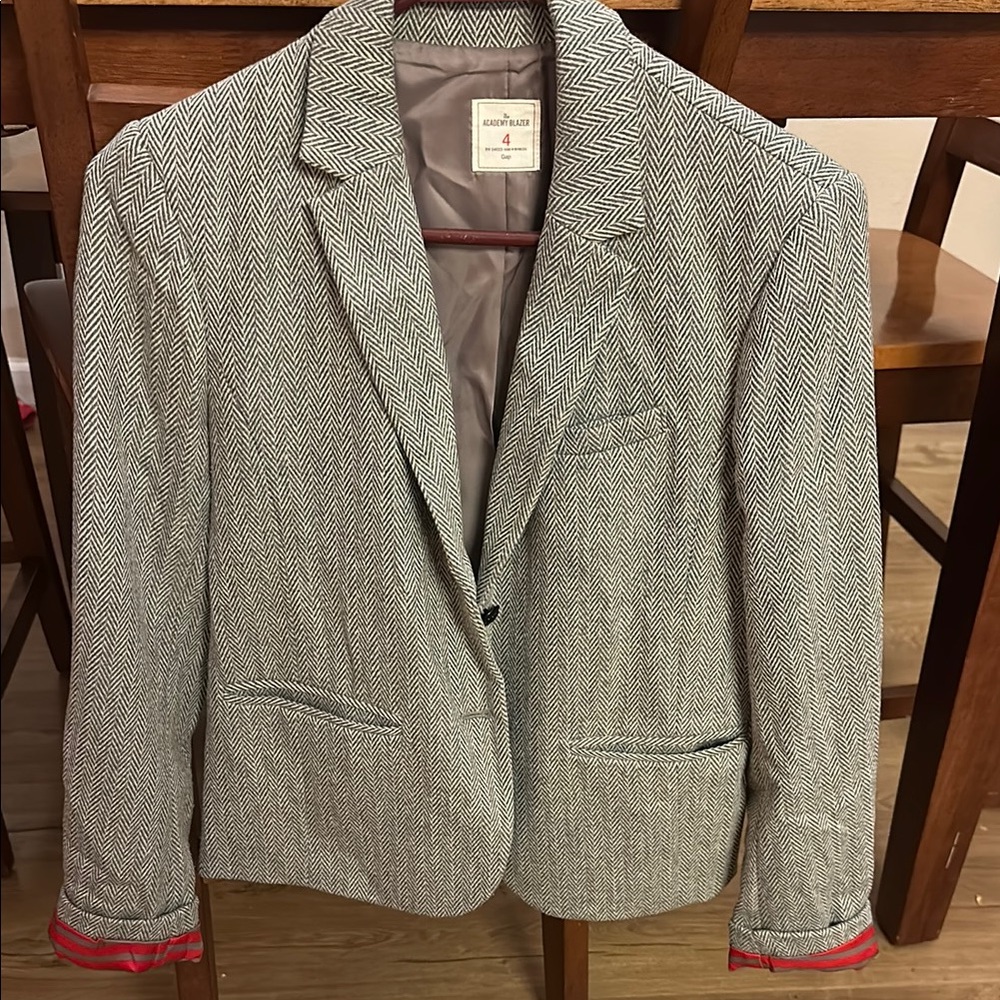 GAP Gray Blazer Professional Suit Jacket